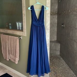 Lulus navy prom/bridesmaids dress